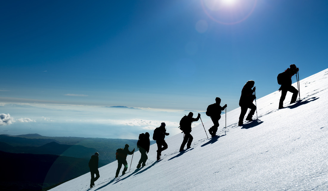 A real-life image of a slope